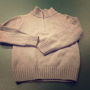 Boys Polo Ralph Lauren grey sweater size 7
